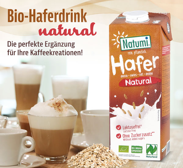 4er-Pack Natumi   Bio-Haferdrink Natural