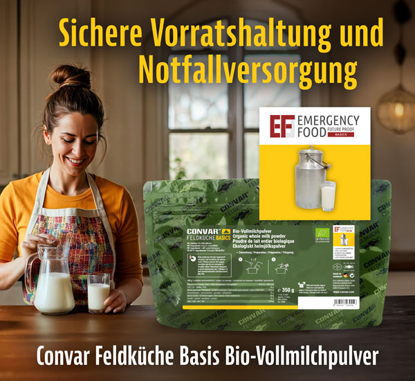 Convar Feldkche Basics Bio-Vollmilchpulver