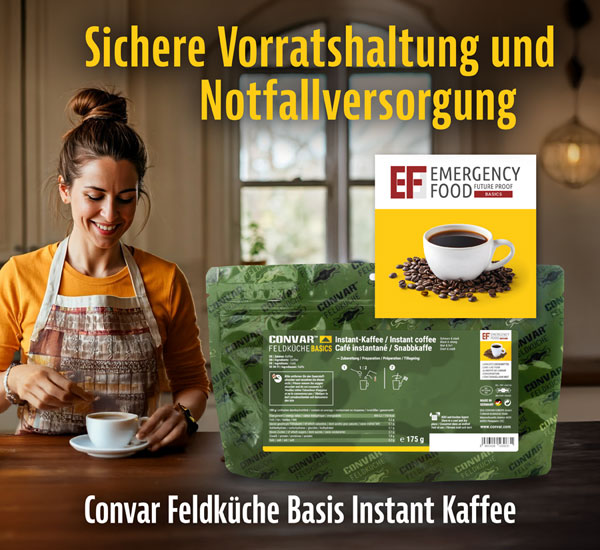 Convar Feldkche Basics Instant-Kaffee