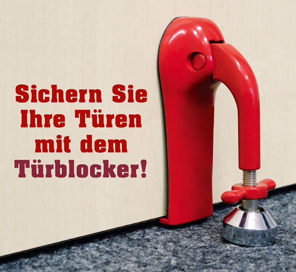 Einbruchschutz »Türblocker« - Sicherheit für Zuhause Sicherheit Outdoor &  Survival - Kopp Verlag