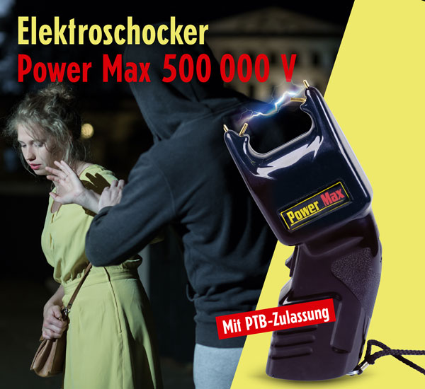Elektroschocker PTB Power 500.000 V, 119,95 €
