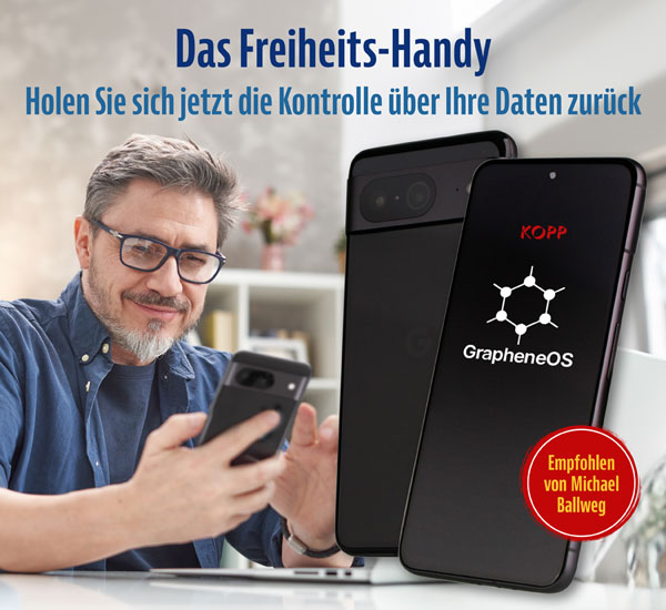 Kopp Verlag Freiheits-Handy Pixel 8 - Wie neu