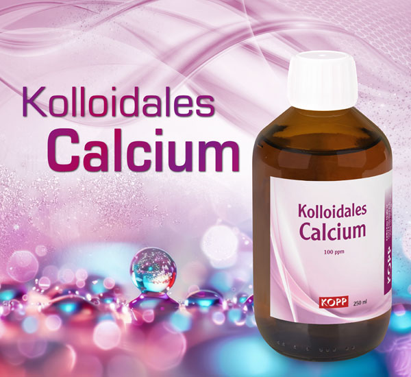 Kolloidales Calcium - Konzentration 100 ppm