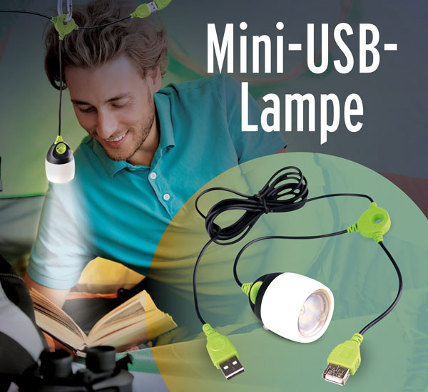 Mini-USB-Lampe - Hilfsmittel / Aufbewahrung Outdoor & Survival - Kopp Verlag
