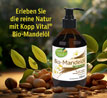 Kopp Vital   Bio-Mandell 100 % rein, 250 ml / Kaltgepresst / nicht komedogen /fr Haut, Haare & Kche / ohne Zustze_small_zusatz