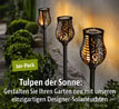 3er-Pack Solar-Gartenstecker Tulip Flame - Wie neu_small_zusatz